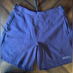 Nobull Woven 7” men’s large shorts purple